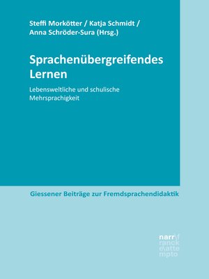 cover image of Sprachenübergreifendes Lernen